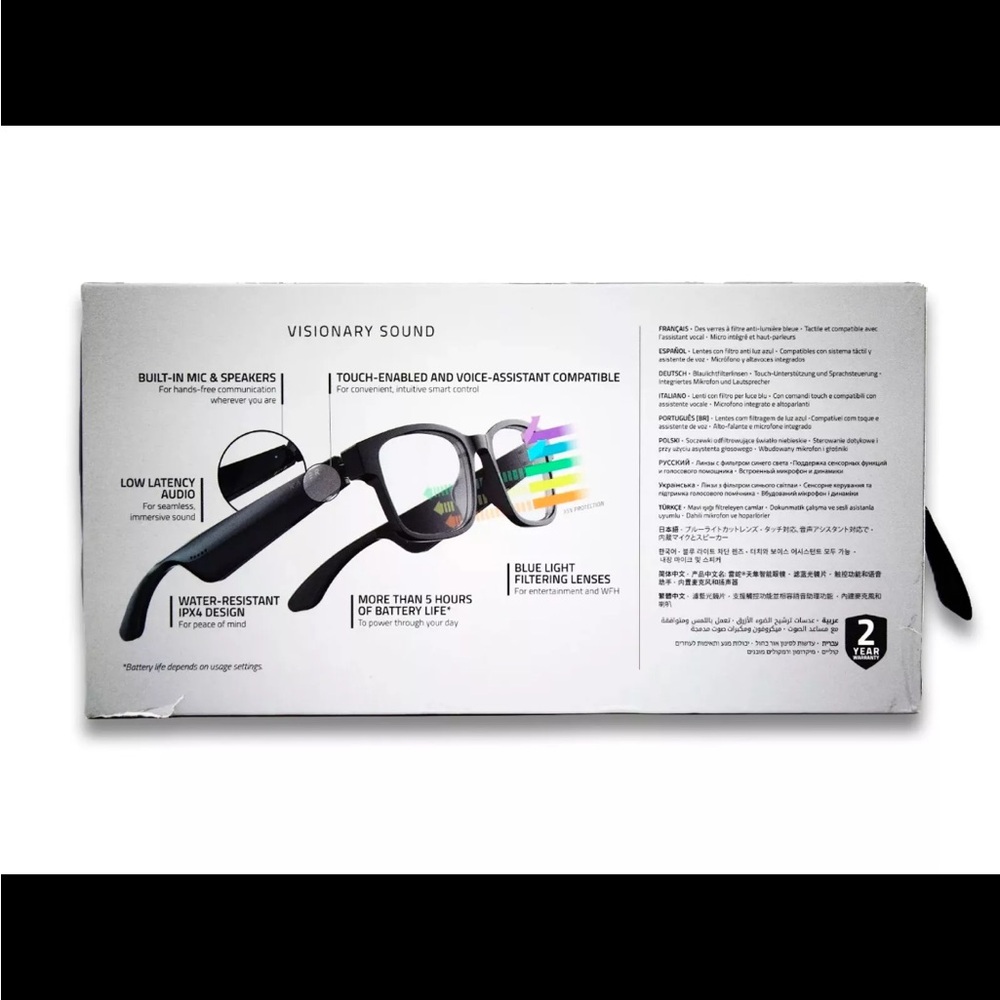 Razer Anzu Smart Glasses, Bluetooth - Picture 8 of 12